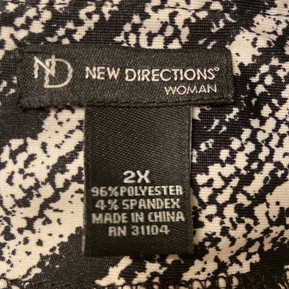 EUC New Directions Maxi Skirt, size US 2X - Picture 5 of 7